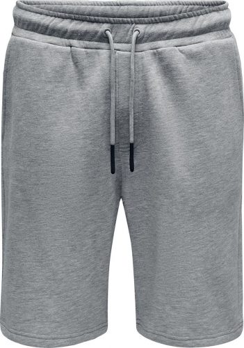 ONLY and SONS ONSCeres Life Sweat Shorts Kraťasy smíšená svetle šedá