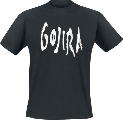 Gojira Logo Distort Tričko černá