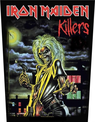 Iron Maiden Killers nášivka vícebarevný