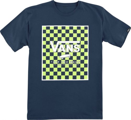 Vans BY Print Box detské tricko námořnická modrá