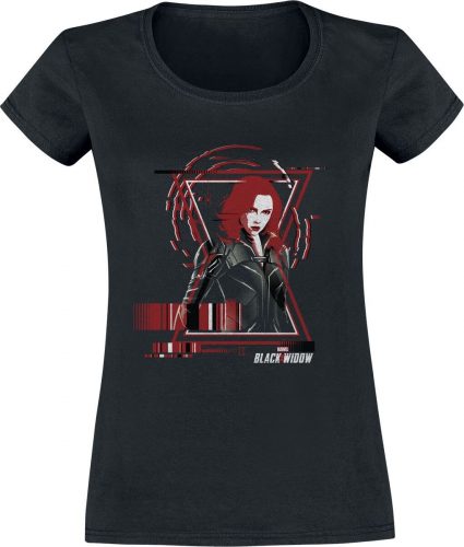 Black Widow Widow Barcode Dámské tričko černá