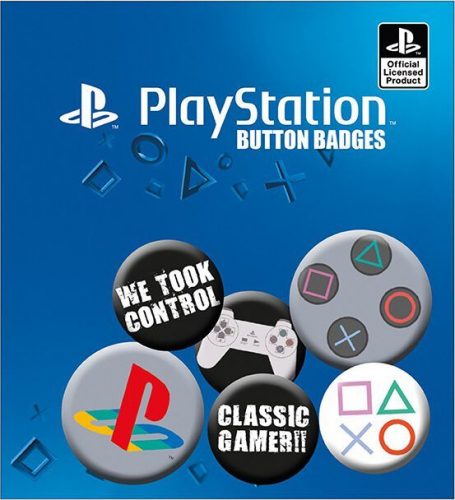 Playstation Badge Pack Mix Odznak vícebarevný