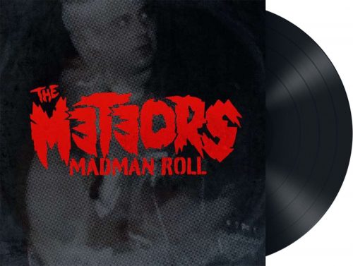 The Meteors Madman roll LP černá