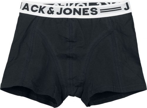 Jack & Jones Balení 3 ks boxerek Sense dětské spodní prádlo černá