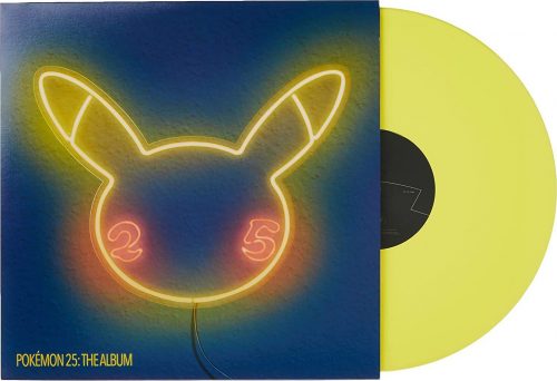 Pokémon Pokémon 25 - The album LP žlutá