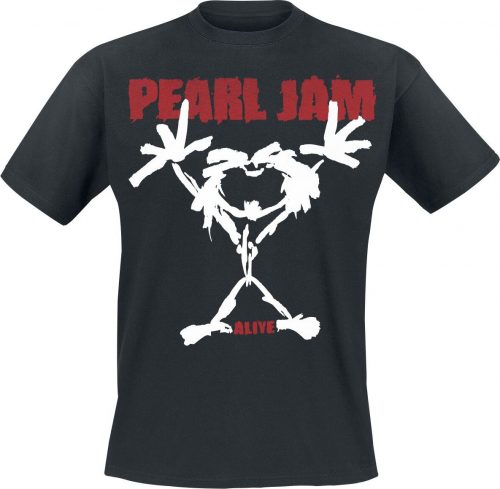 Pearl Jam Stickman Tričko černá