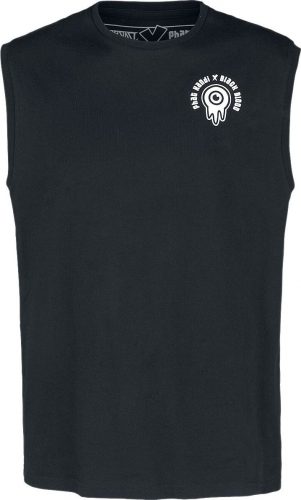 Black Blood by Gothicana Phat Kandi X Black Blood by Gothicana Tank- Top Tank top černá