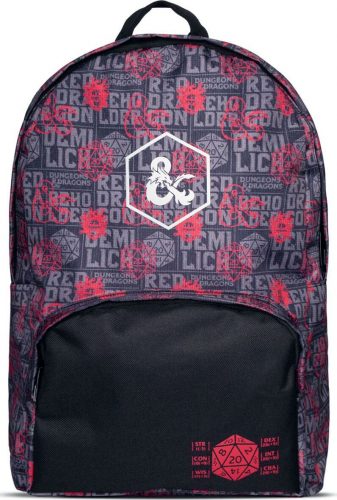 Dungeons and Dragons AOP Backpack Batoh vícebarevný