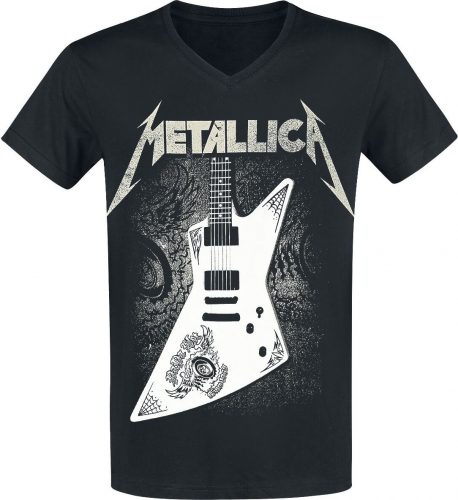 Metallica Papa Het Guitar Tričko černá