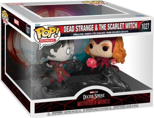 Doctor Strange In the Multiverse of Madness - Dead Strange and The Scarlet (Pop! Moment) Witch Vinyl Figur 1027 Sberatelská postava standard