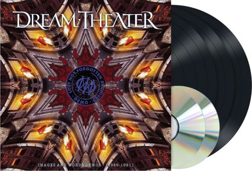 Dream Theater Lost not forgotten archives: Images and Words Demos (1989-1991) 3-LP & 2-CD černá