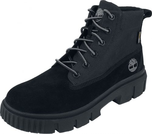 Timberland Boty Greyfield Black Suede boty černá