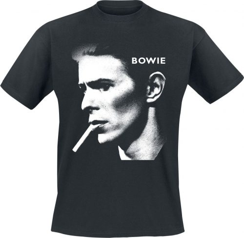 David Bowie Grainy Smoke Tričko černá