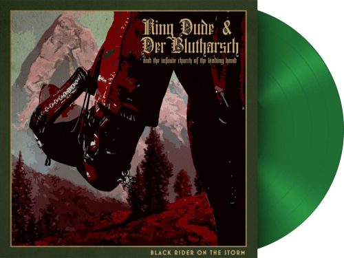 King Dude & Der Blutharsch And The Infinite Church Of The Leading Hand Black rider on the storm LP zelená