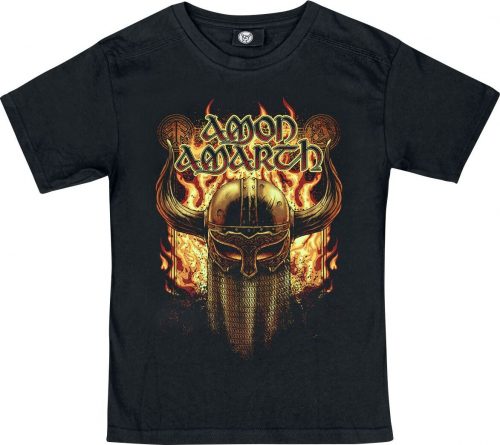 Amon Amarth Metal-Kids - Helmet detské tricko černá