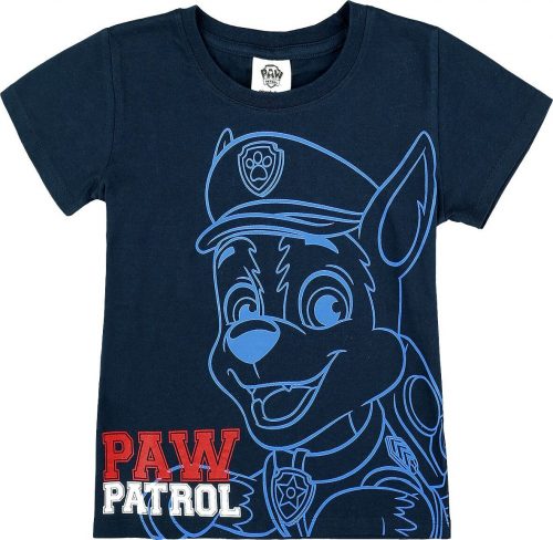 Paw Patrol Kids - Chase detské tricko modrá