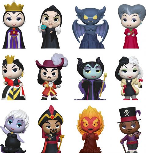 Disney Villains Mystery Mini Blind Sberatelská postava standard