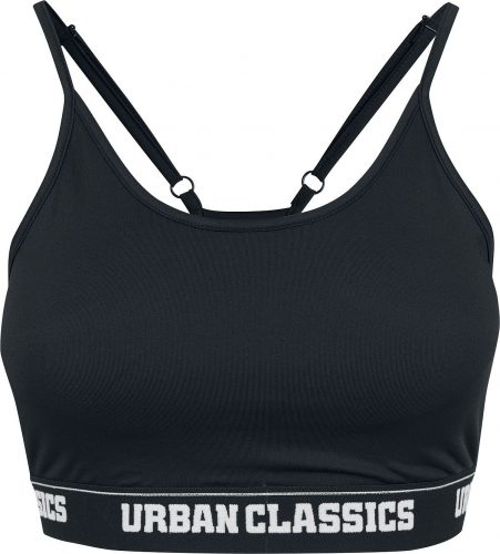 Urban Classics Ladies Sports Bra Korzet černá