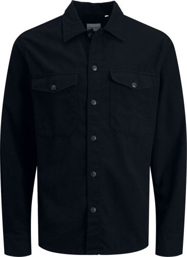 Jack & Jones JJEJAY OVERSHIRT Košile černá