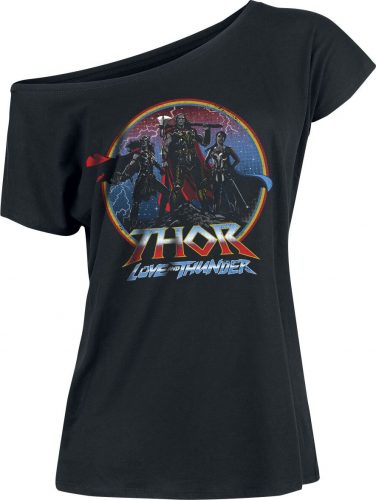 Thor Love And Thunder - Hero Dámské tričko černá