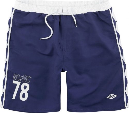 AC/DC Umbro - AC/DC Shorts Kraťasy námornická modr/bílá