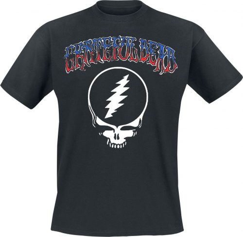 Grateful Dead Vintage Logo Tričko černá