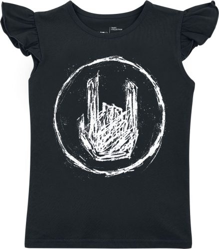 EMP Stage Collection Shirt mit Rockhand- Print detské tricko černá