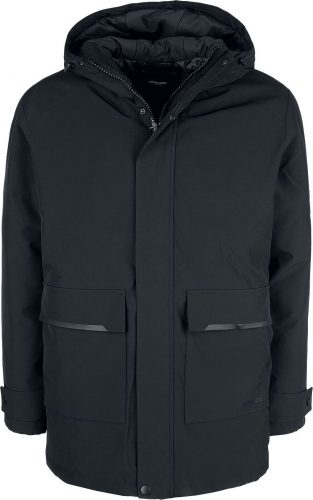 Jack & Jones JJETIKO PARKA Zimní bunda černá