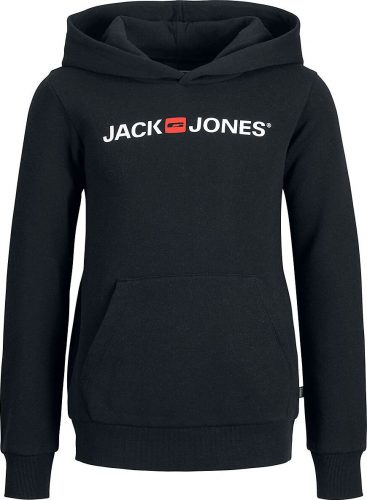 Jack & Jones Corp Old Logo detská mikina s kapucí černá