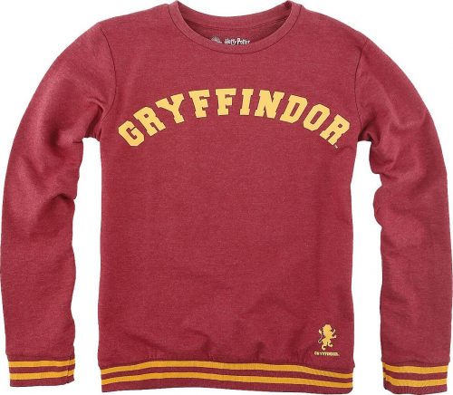 Harry Potter Kids - Gryffindor detská mikina směs červené