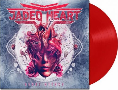 Jaded Heart Heart attack LP červená