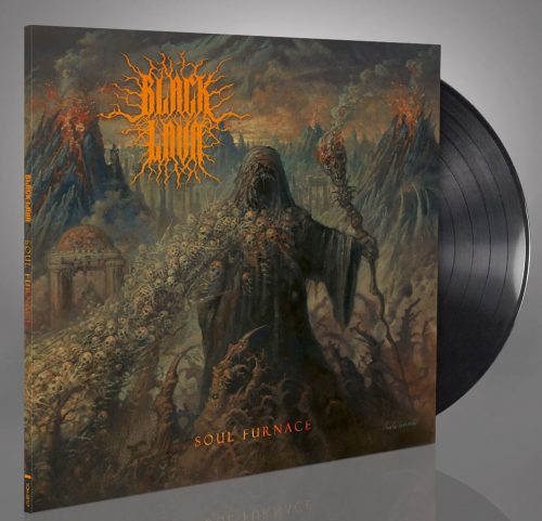 Black Lava Soul furnace LP černá