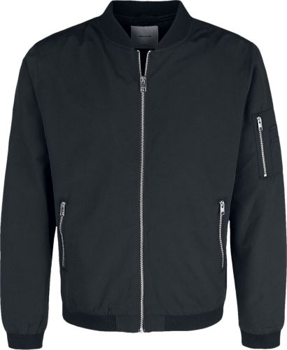 Jack & Jones JJERUSH BOMBER Bunda černá