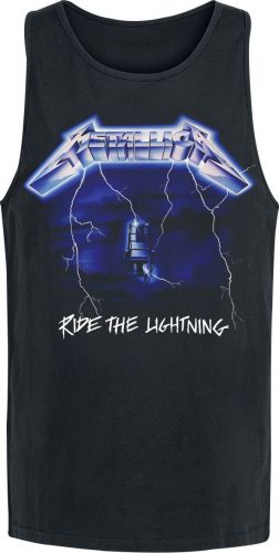 Metallica Ride The Lightning Tank top černá