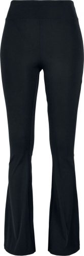 Urban Classics Ladies Recycled High Waist Flared Leggings Leginy černá