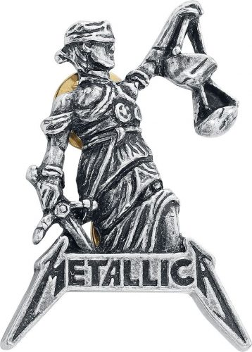 Metallica Justice For All Odznak stríbrná