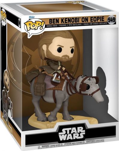 Star Wars Obi-Wan Kenbobi (Pop! Deluxe) Vinyl Figur 549 Sberatelská postava standard