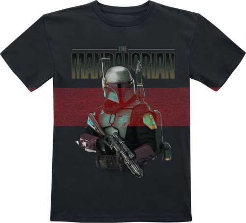 Star Wars Kids - The Mandalorian - Armed and Ready detské tricko černá