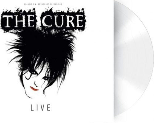 The Cure Live LP bílá