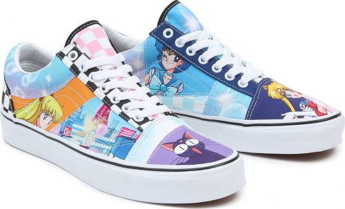 Vans Old Skool Patchwork Pretty Guardians Sailor Moon Multi tenisky vícebarevný