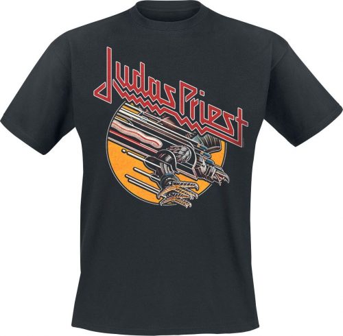 Judas Priest Graphic Circle Tričko černá