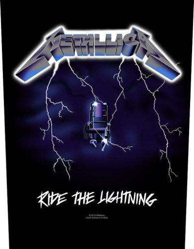 Metallica Ride The Lighting nášivka černá