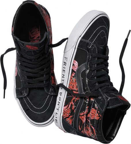 Vans UA SK8-Hi Reissue - Stranger Things tenisky cerná/cervená