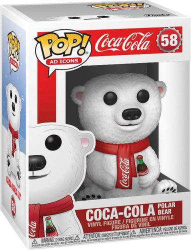 Coca Cola Vinylová figurka č. 58 Polar Bear Sberatelská postava standard