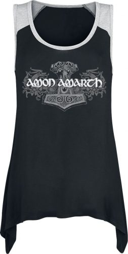 Amon Amarth Thor's Hammer Šaty cerná/šedá