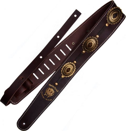 Motörhead Signature Strap Popruh na kytaru hnědá