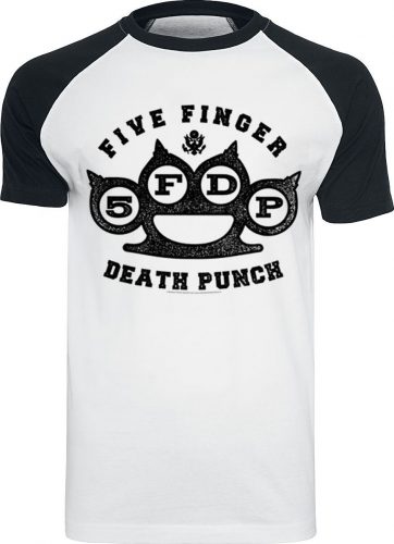 Five Finger Death Punch Brass Knuckles Tričko bílá/cerná