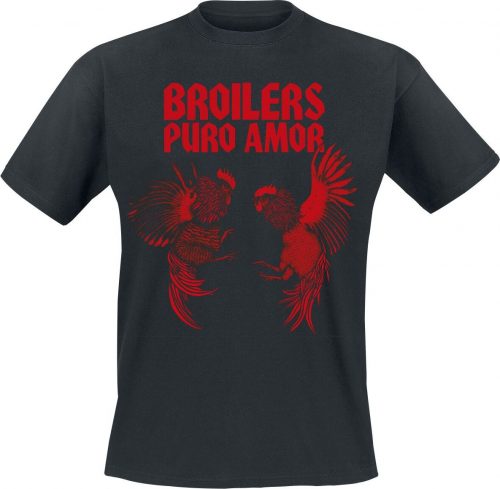 Broilers Puro Amor Tričko černá