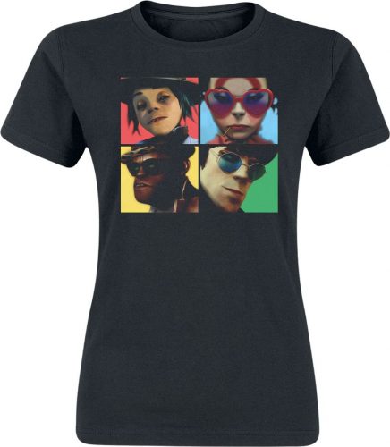 Gorillaz Humanz Dámské tričko černá