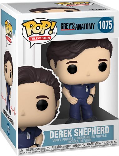 Grey's Anatomy Vinylová figúrka c. 1075 Derek Shepherd Sberatelská postava standard